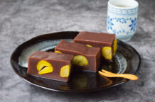 Japanese Chestnut Jelly Cake (Kuri Youkan)